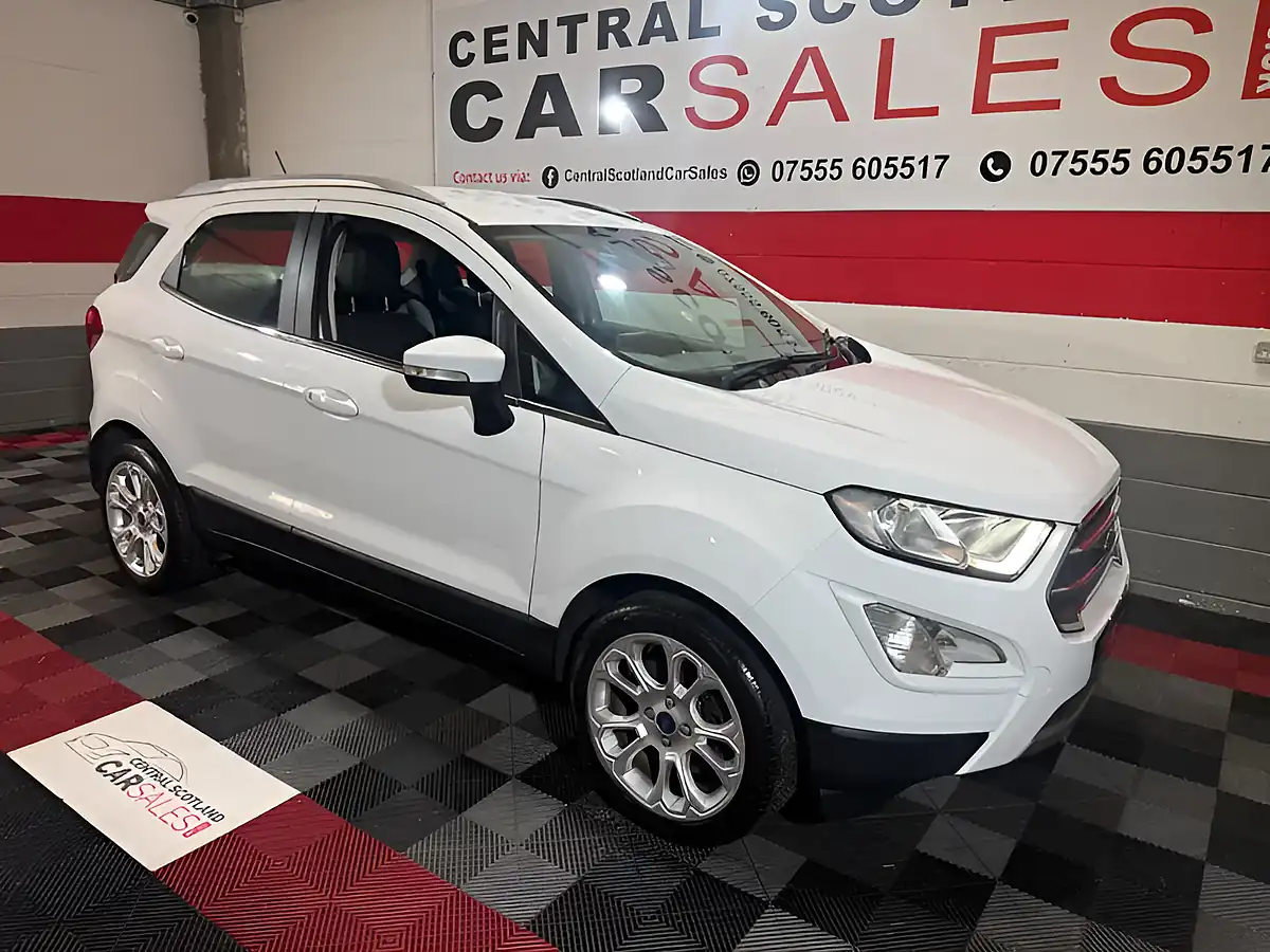 Used 2020 Ford Ecosport Titanium White - Front View