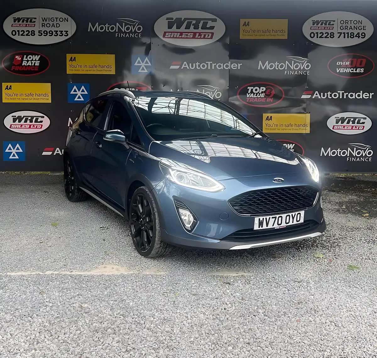 Used 2020 Ford Fiesta Active X Edition Blue - Interior and Exterior details 4