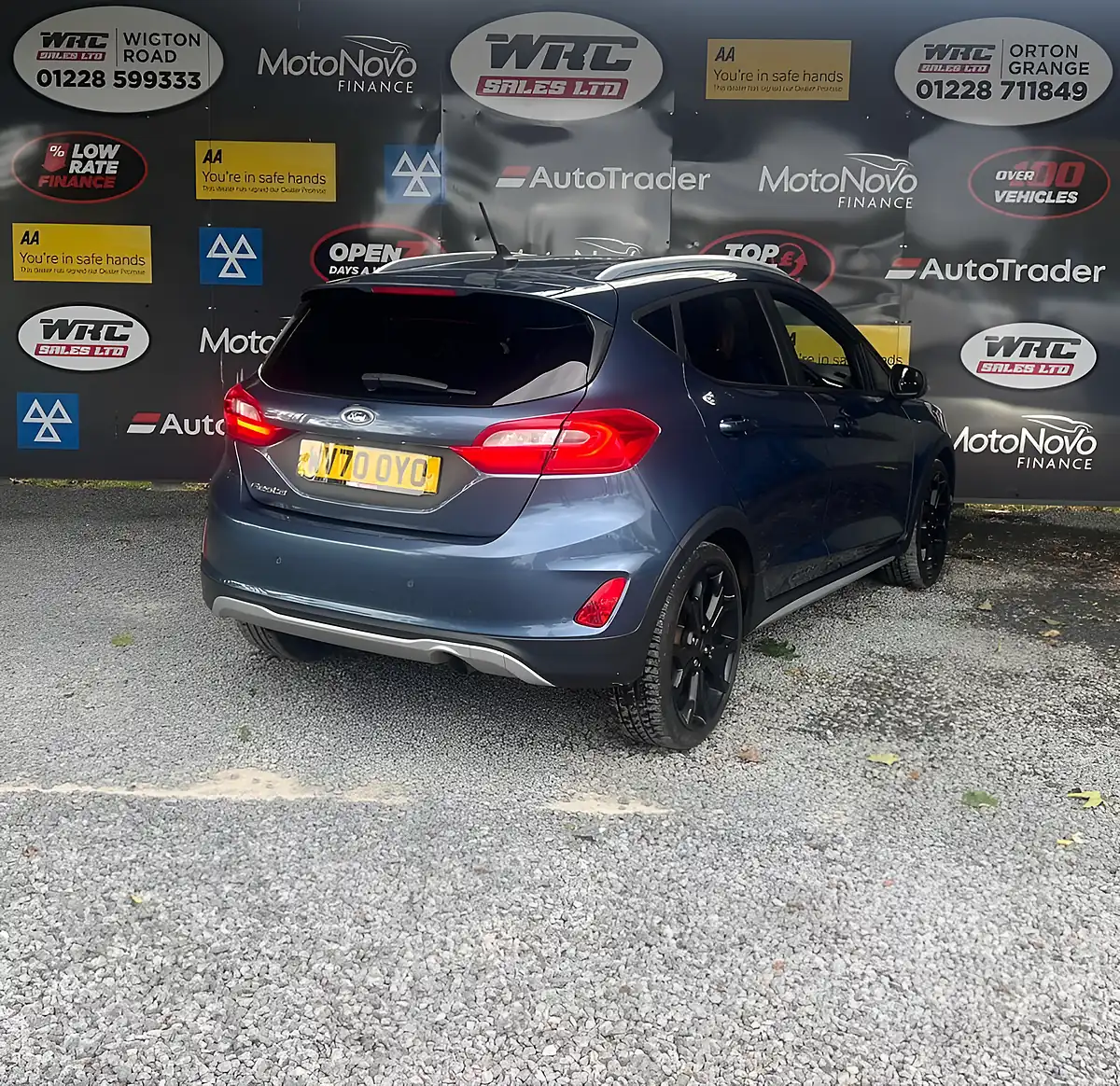 Used 2020 Ford Fiesta Active X Edition Blue - Interior and Exterior details 6