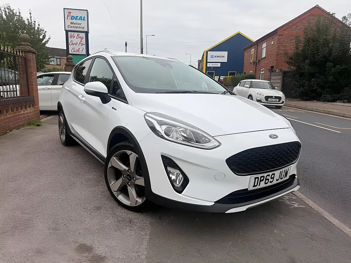 Used 2020 Ford Fiesta Active X White - Front View