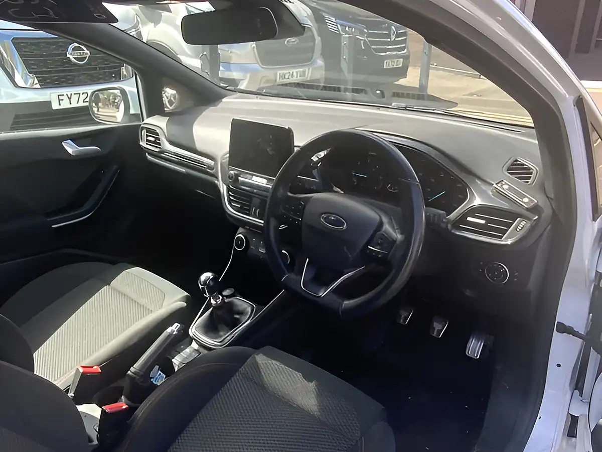 Used 2020 Ford Fiesta Sport White - Interior and Exterior details 12