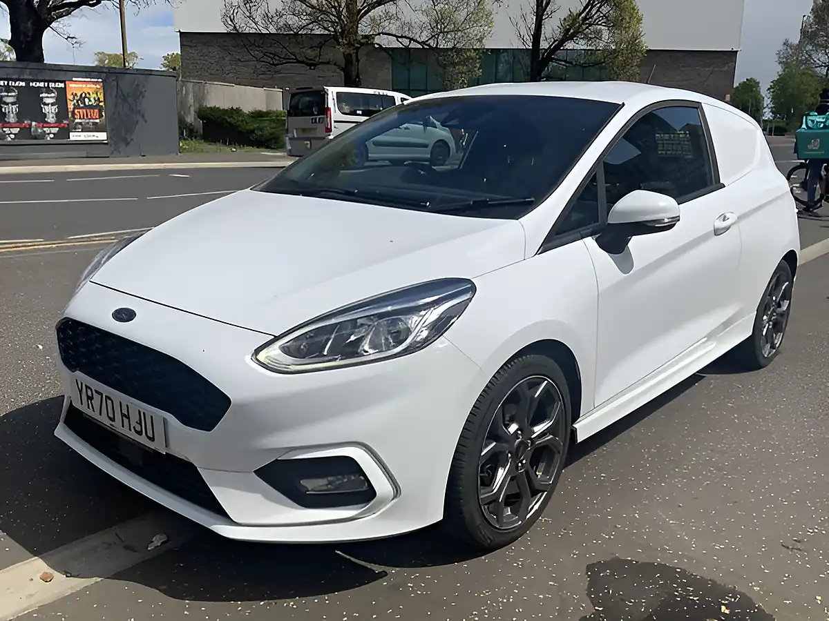 Used 2020 Ford Fiesta Sport White - Interior and Exterior details 3