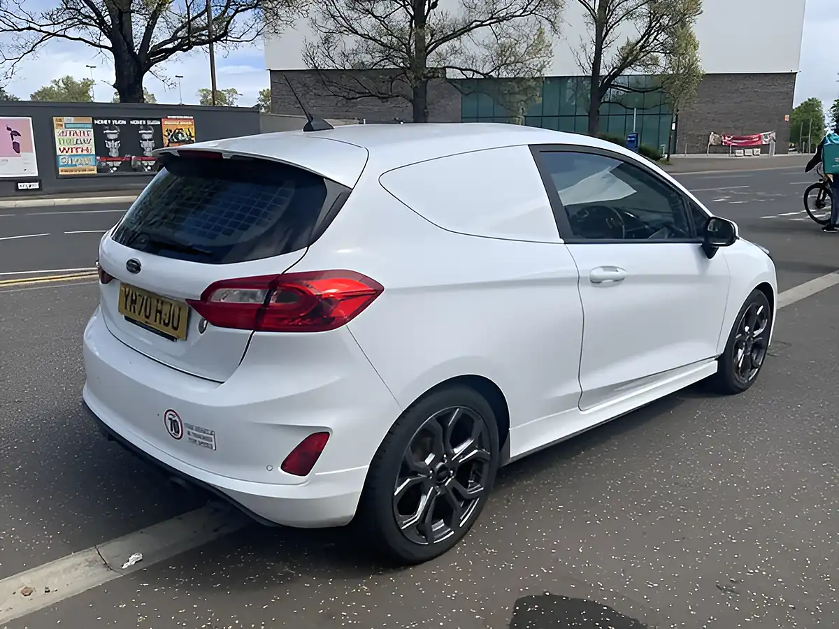 Used 2020 Ford Fiesta Sport White - Interior and Exterior details 4