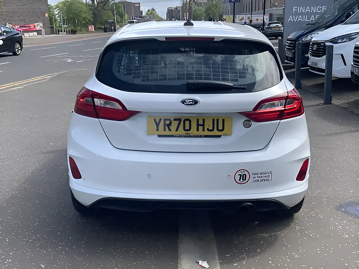 Used 2020 Ford Fiesta Sport White - Interior and Exterior details 5