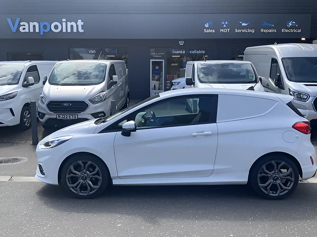 Used 2020 Ford Fiesta Sport White - Interior and Exterior details 8