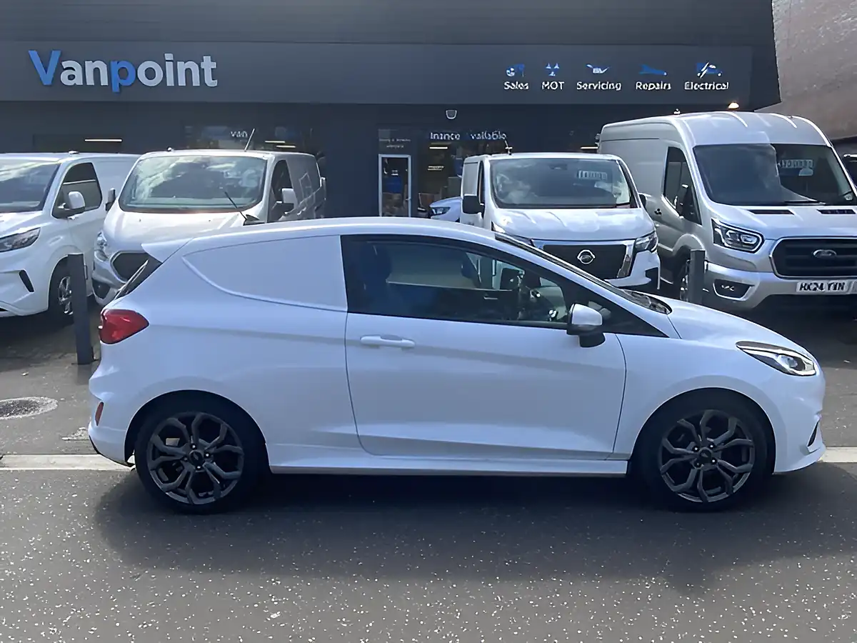Used 2020 Ford Fiesta Sport White - Interior and Exterior details 9