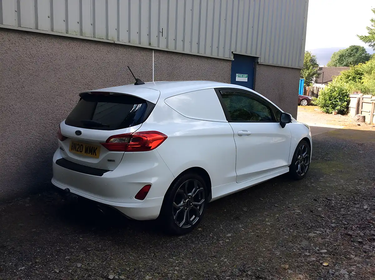 Used 2020 Ford Fiesta Sport White - Interior and Exterior details 3