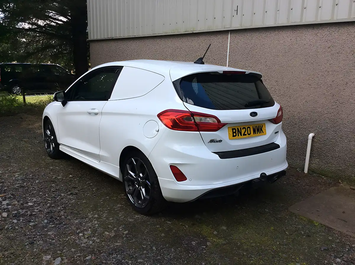 Used 2020 Ford Fiesta Sport White - Interior and Exterior details 6