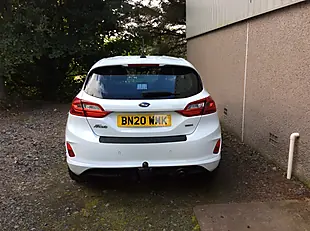 Used 2020 Ford Fiesta Sport White - Interior and Exterior details 7