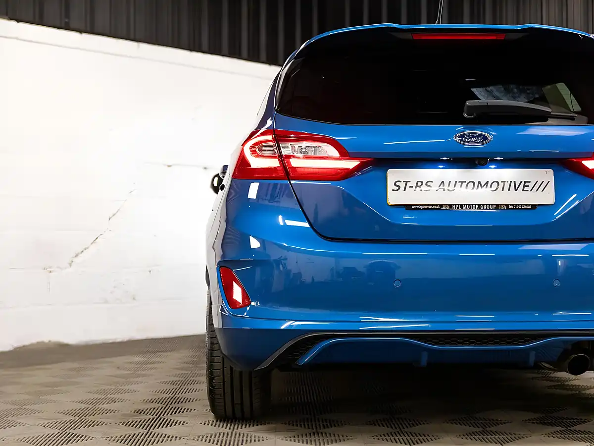 Used 2020 Ford Fiesta ST-2 Blue - Interior and Exterior details 10
