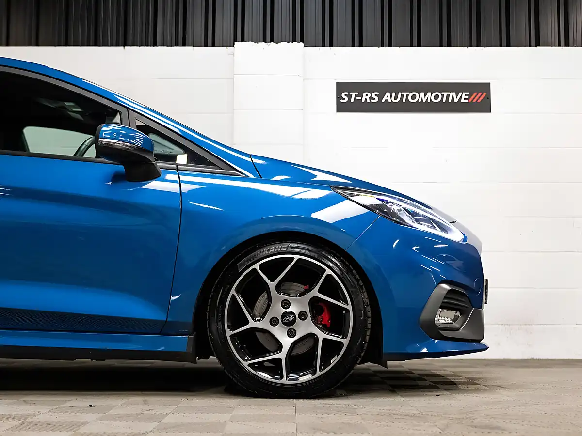 Used 2020 Ford Fiesta ST-2 Blue - Interior and Exterior details 14