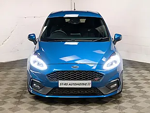 Used 2020 Ford Fiesta ST-2 Blue - Interior and Exterior details 2