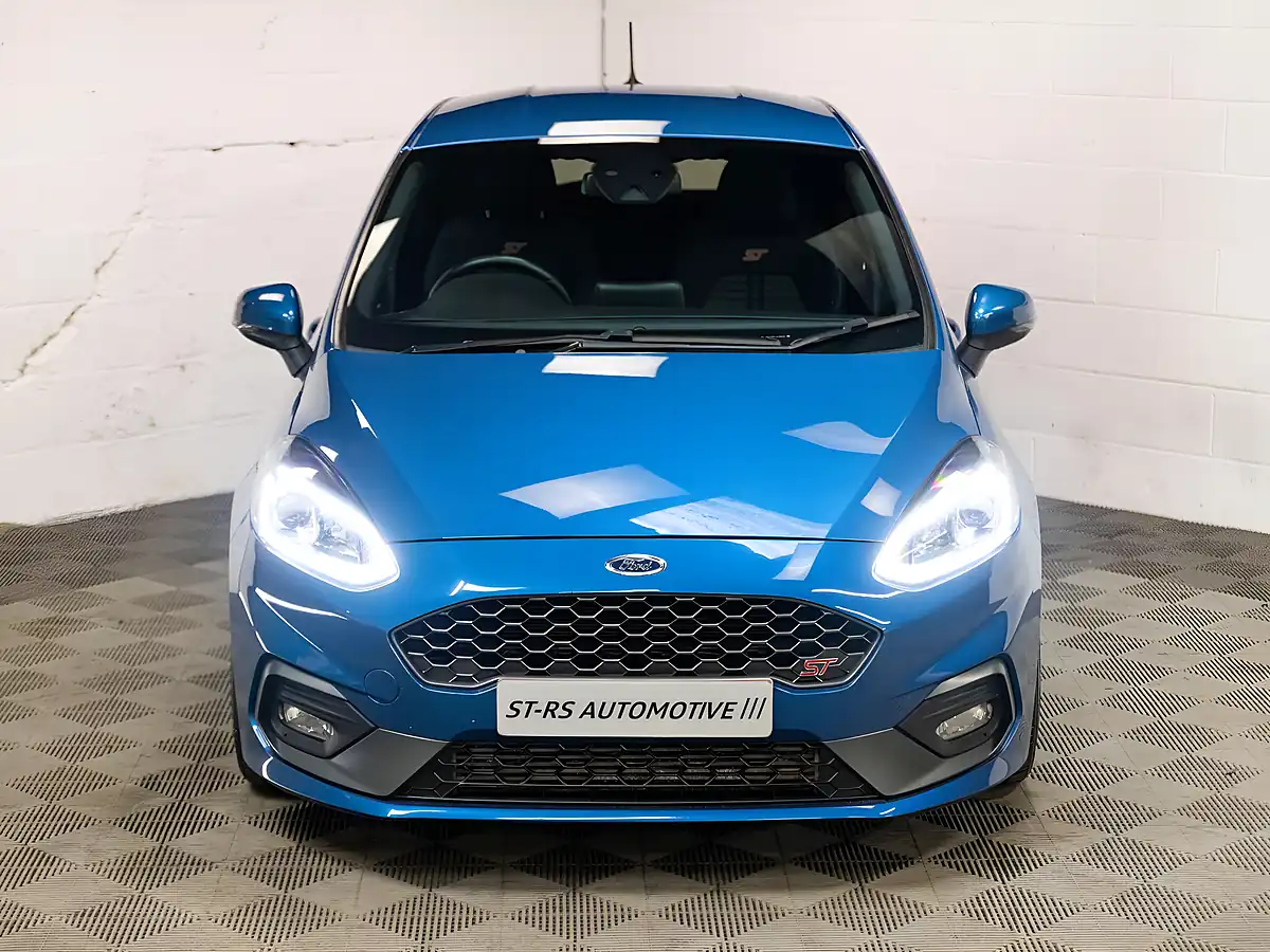 Used 2020 Ford Fiesta ST-2 Blue - Interior and Exterior details 2