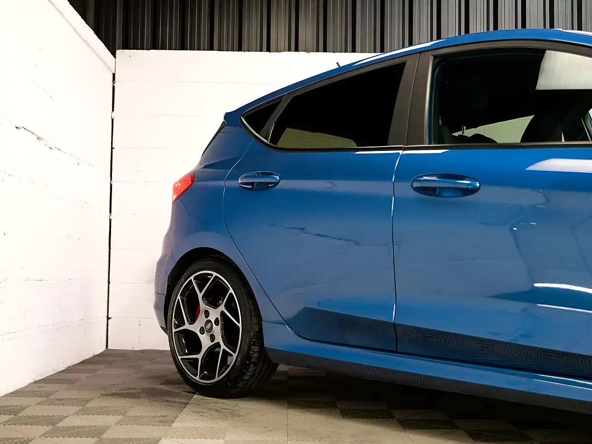 Used 2020 Ford Fiesta ST-2 Blue - Interior and Exterior details 3