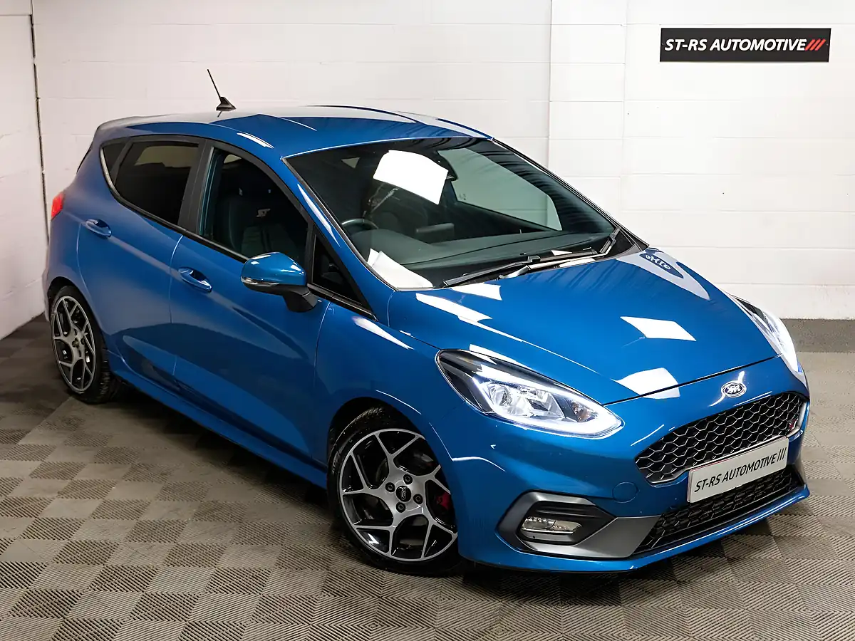 Used 2020 Ford Fiesta ST-2 Blue - Interior and Exterior details 5