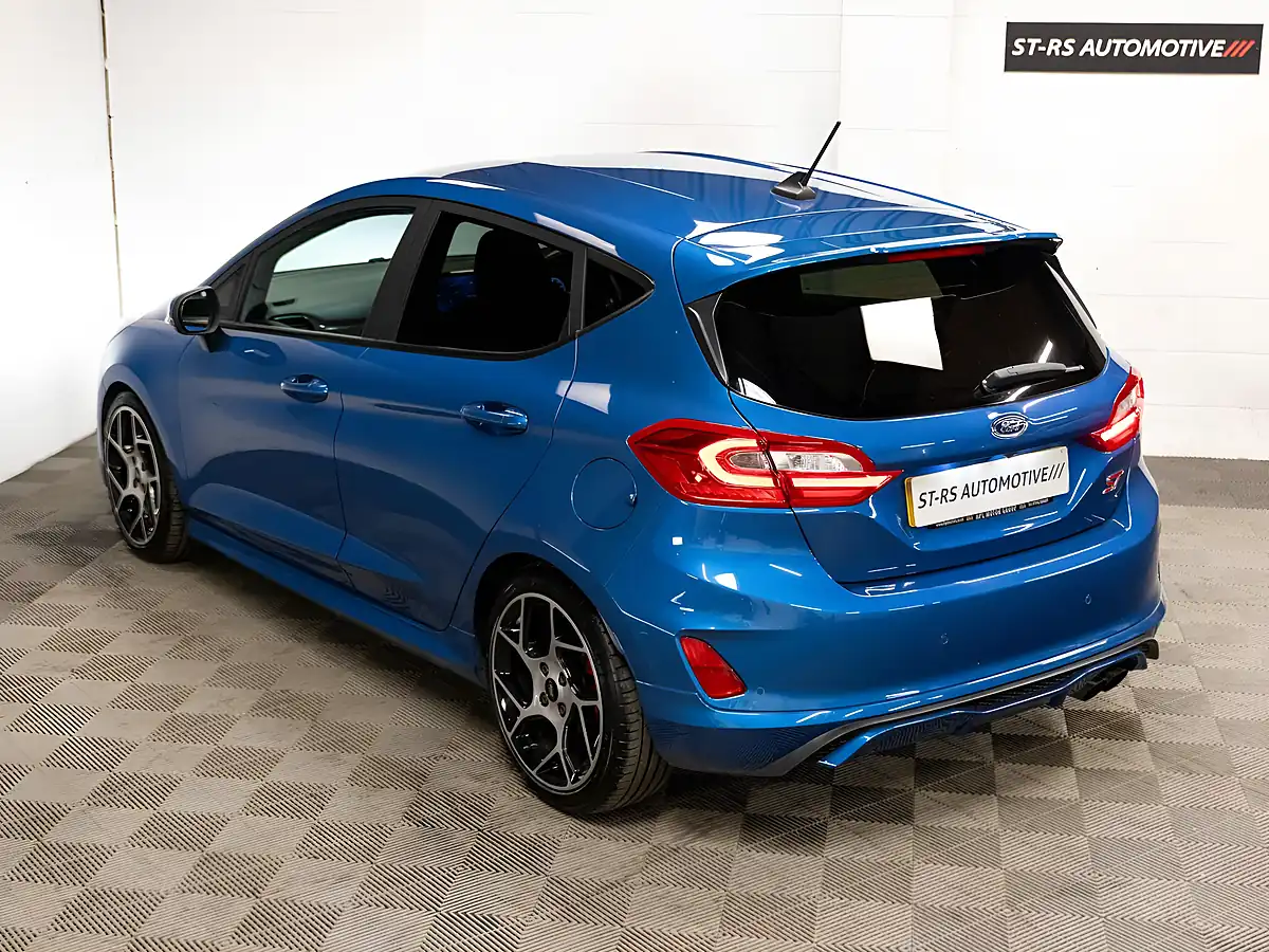 Used 2020 Ford Fiesta ST-2 Blue - Interior and Exterior details 8