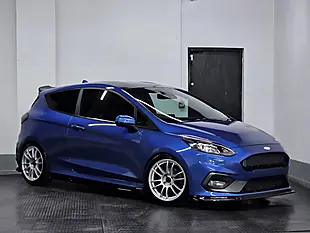 Used 2020 Ford Fiesta ST-2 Performance Blue - Interior and Exterior details 4