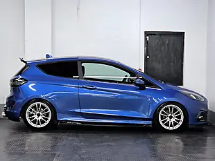 Used 2020 Ford Fiesta ST-2 Performance Blue - Interior and Exterior details 5