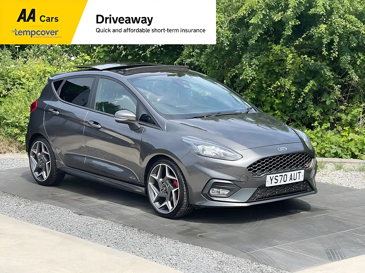 Used 2020 Ford Fiesta ST-3 Grey - Front View