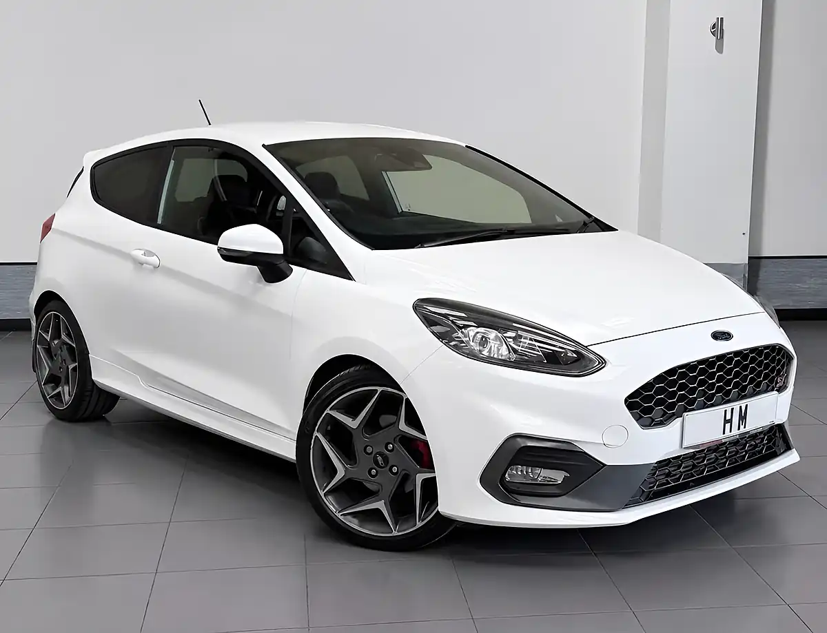 Used 2020 Ford Fiesta ST-3 White - Front View