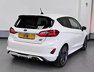 Used 2020 Ford Fiesta ST-3 White - Interior and Exterior details 2