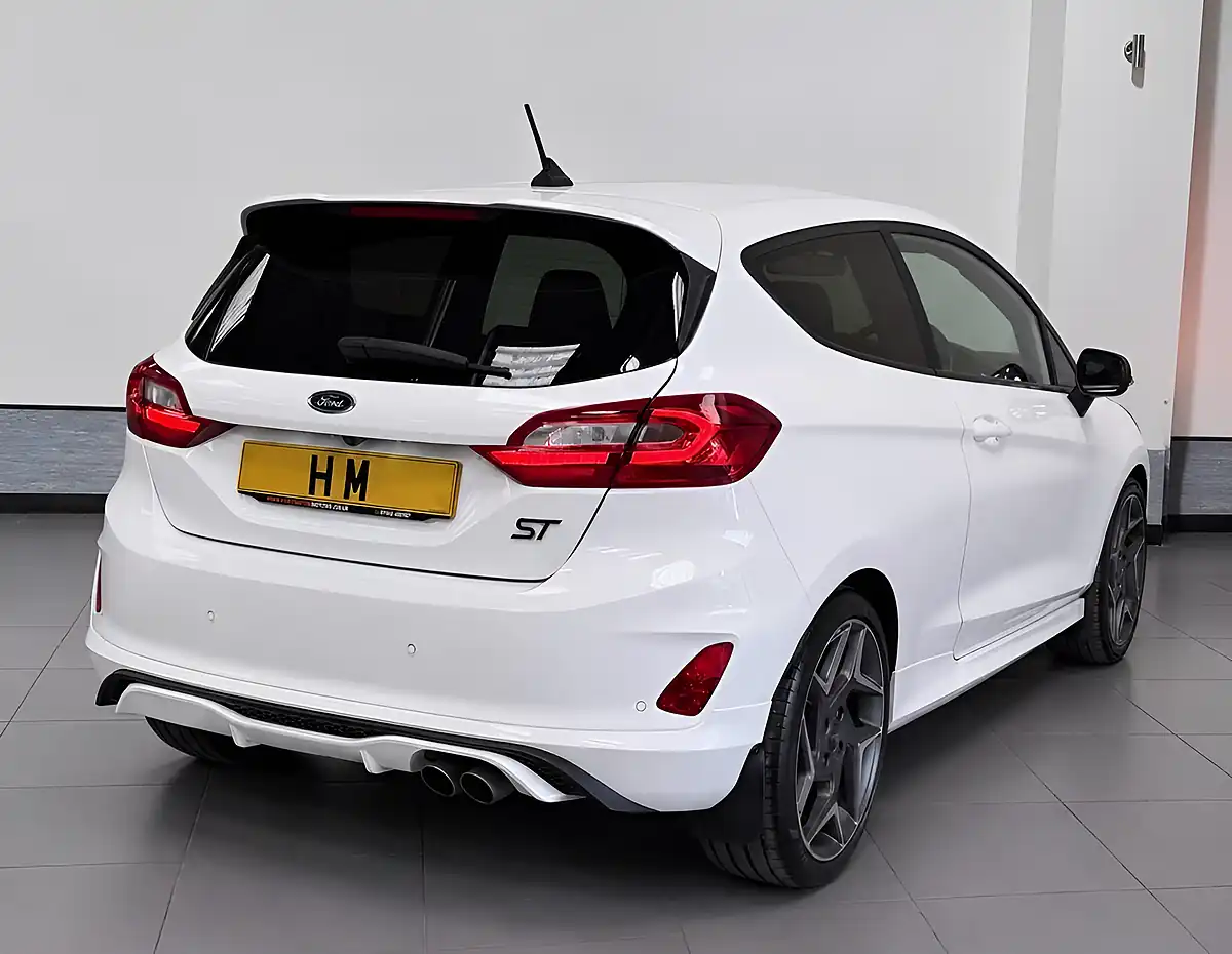 Used 2020 Ford Fiesta ST-3 White - Interior and Exterior details 2