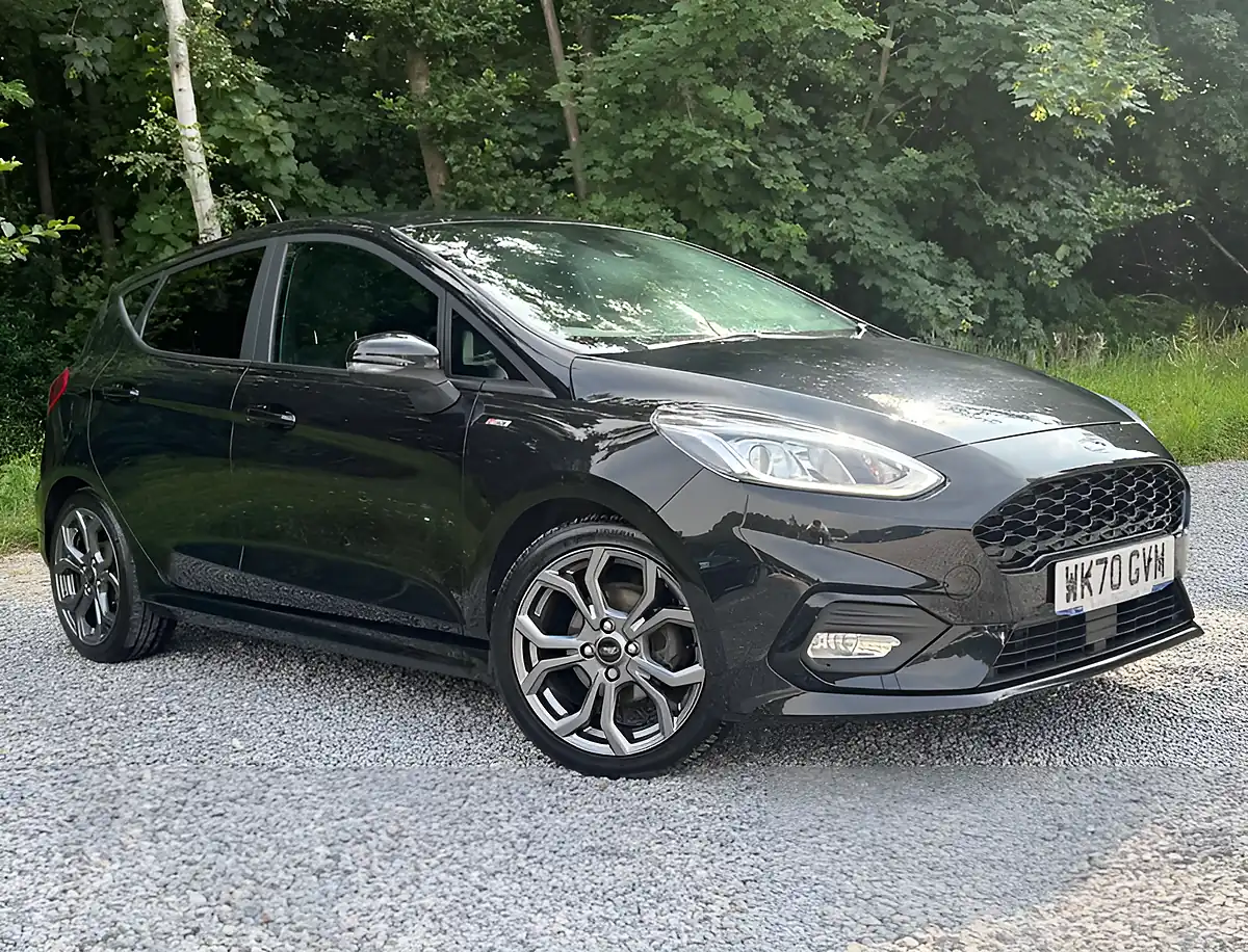 Used 2020 Ford Fiesta ST-Line Edition Agate Black - Front View