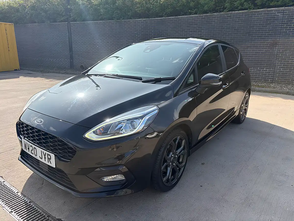 Used 2020 Ford Fiesta ST-Line Edition Black - Front View