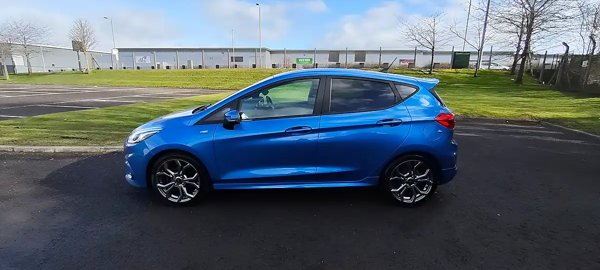 Used 2020 Ford Fiesta ST-Line Edition Blue - Interior and Exterior details 2