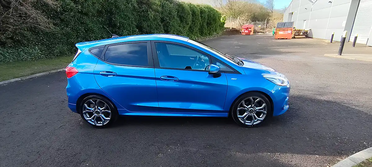 Used 2020 Ford Fiesta ST-Line Edition Blue - Interior and Exterior details 6