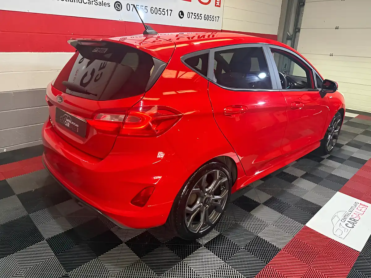 Used 2020 Ford Fiesta ST-Line Edition Red - Interior and Exterior details 2