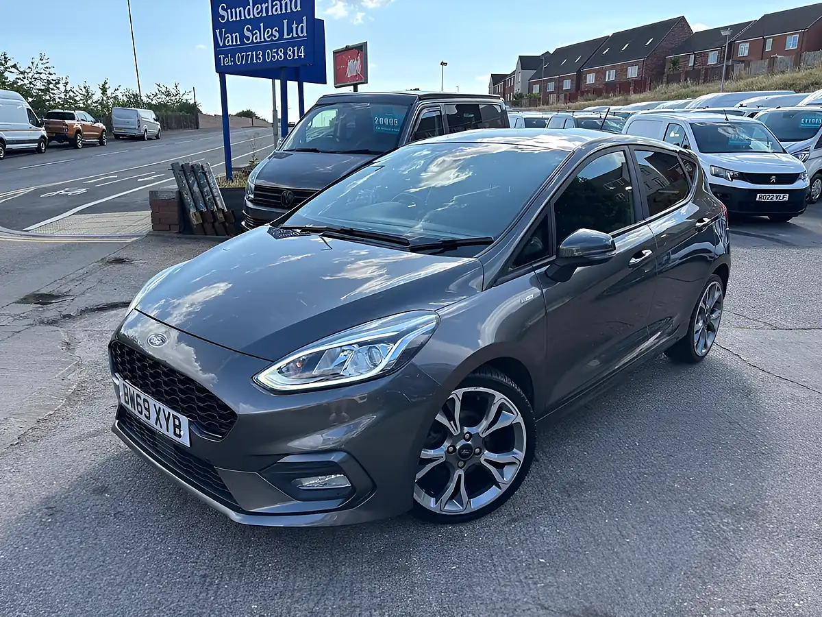 Used 2020 Ford Fiesta ST-Line Grey - Front View