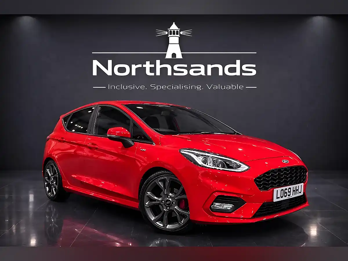 Used 2020 Ford Fiesta ST-Line Red - Front View