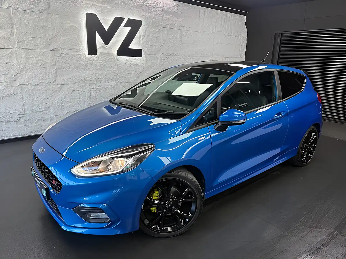 Used 2020 Ford Fiesta ST-Line X Desert Island Blue - Front View