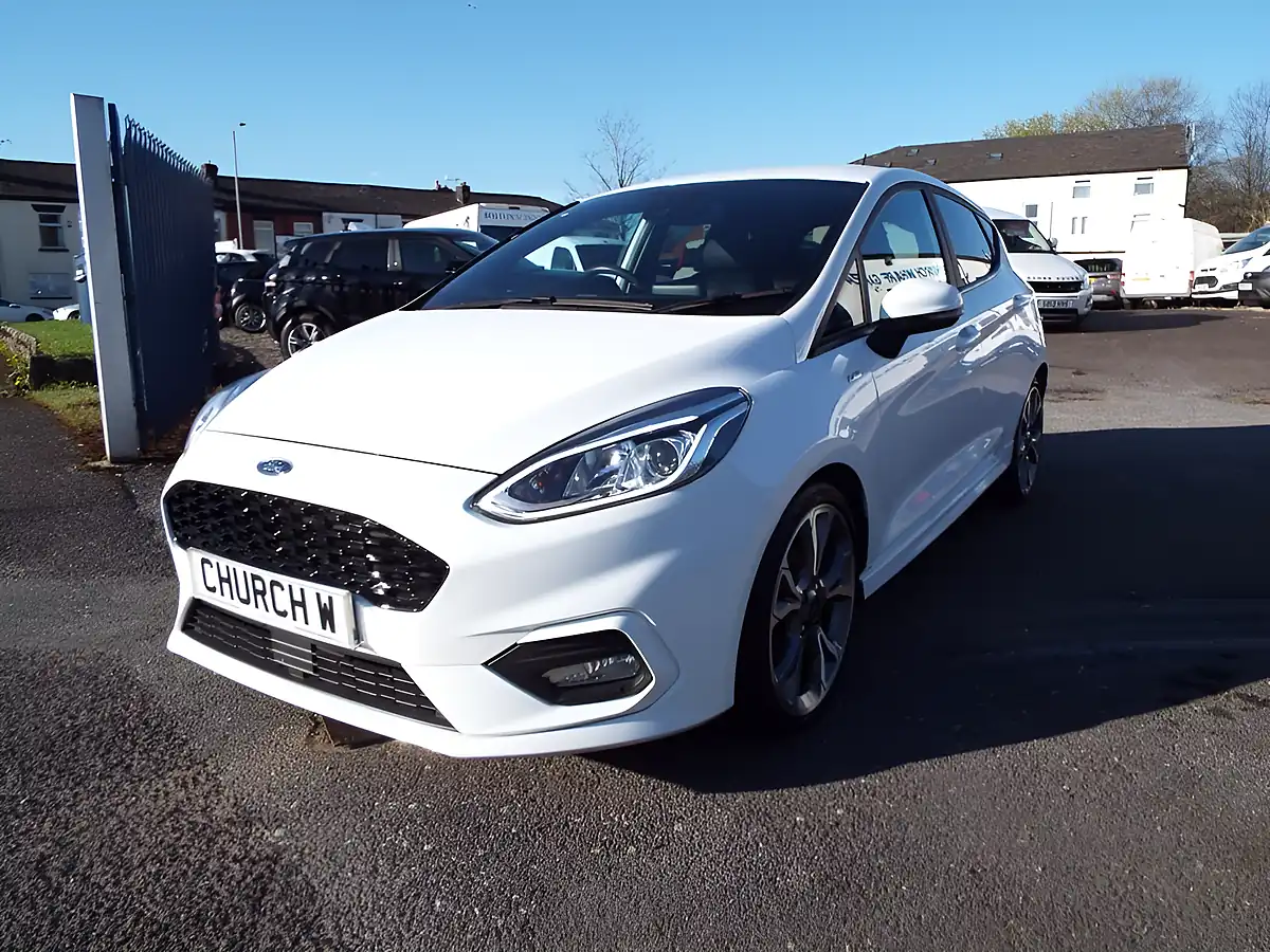 Used 2020 Ford Fiesta ST-Line X Edition White - Interior and Exterior details 5