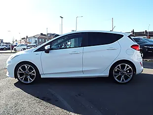 Used 2020 Ford Fiesta ST-Line X Edition White - Interior and Exterior details 8