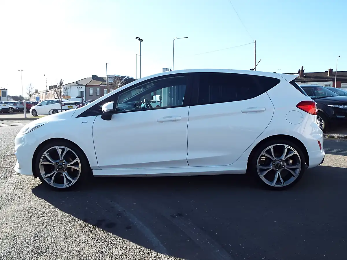 Used 2020 Ford Fiesta ST-Line X Edition White - Interior and Exterior details 8