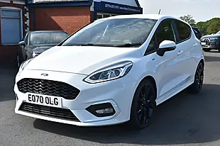 Used 2020 Ford Fiesta ST-Line X Edition White - Interior and Exterior details 2