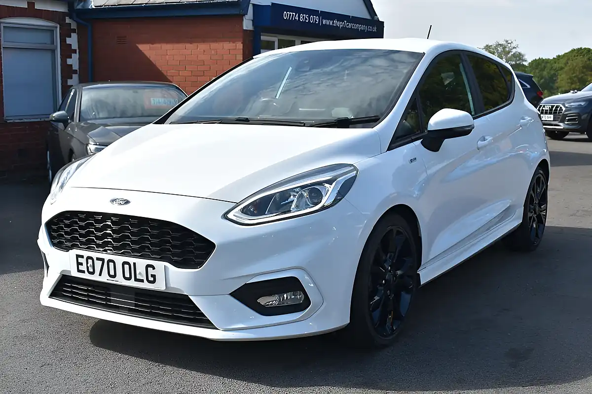 Used 2020 Ford Fiesta ST-Line X Edition White - Interior and Exterior details 2