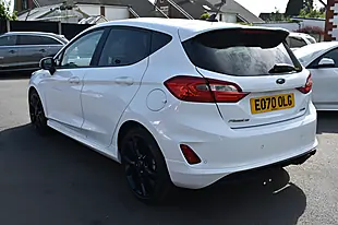 Used 2020 Ford Fiesta ST-Line X Edition White - Interior and Exterior details 6