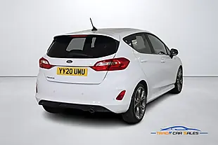 Used 2020 Ford Fiesta ST-Line X Edition White - Interior and Exterior details 4