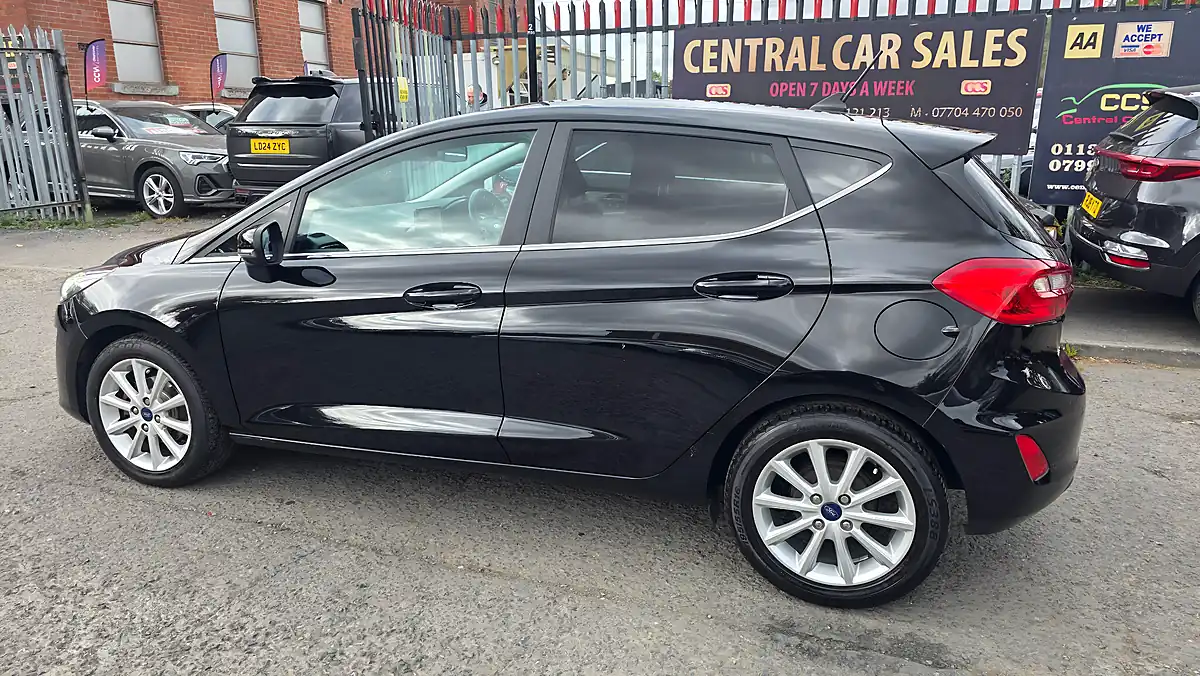 Used 2020 Ford Fiesta Titanium Black - Interior and Exterior details 11