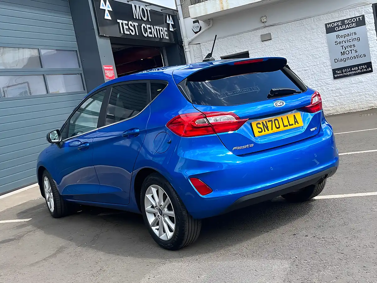 Used 2020 Ford Fiesta Titanium Blue - Interior and Exterior details 12