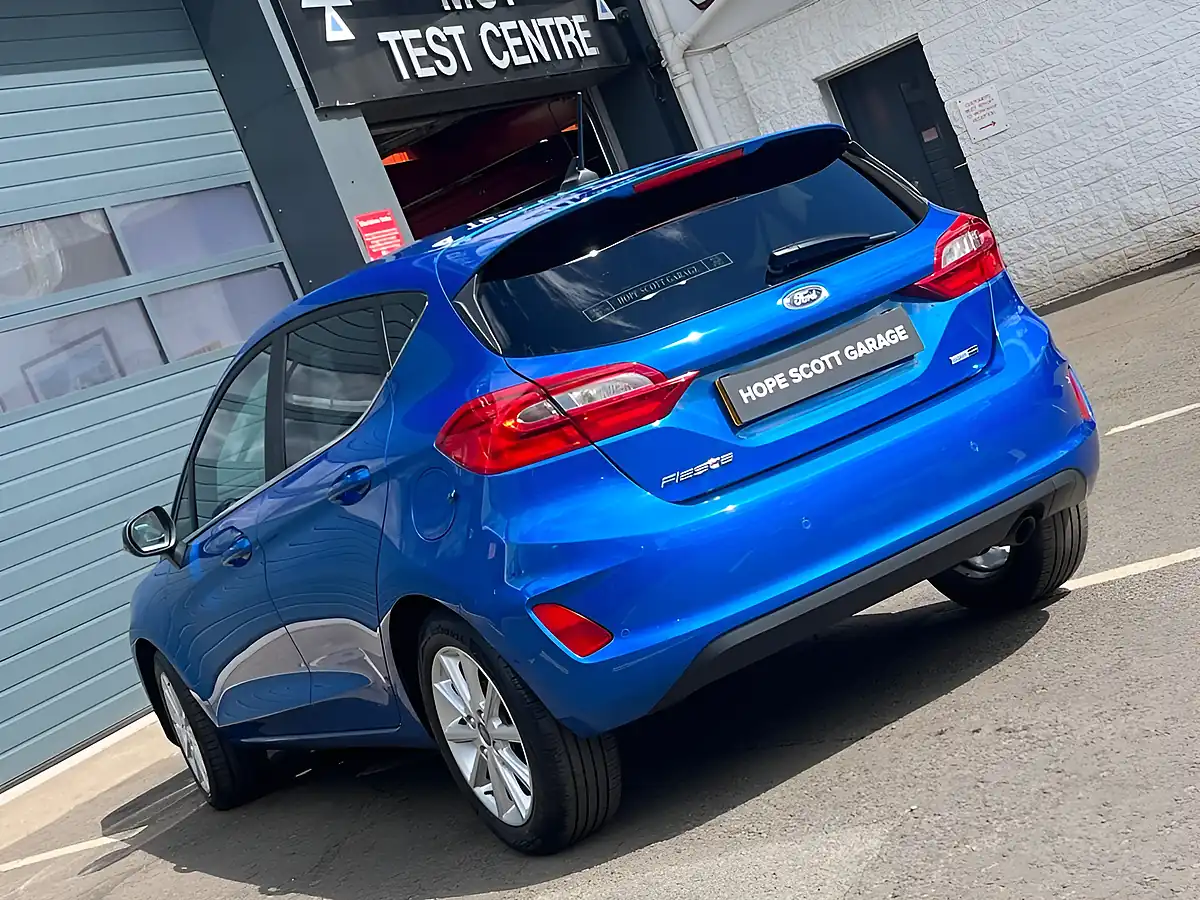 Used 2020 Ford Fiesta Titanium Blue - Interior and Exterior details 9