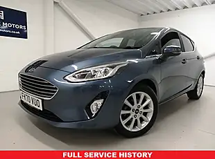 Used 2020 Ford Fiesta Titanium Chrome Blue - Interior and Exterior details 2