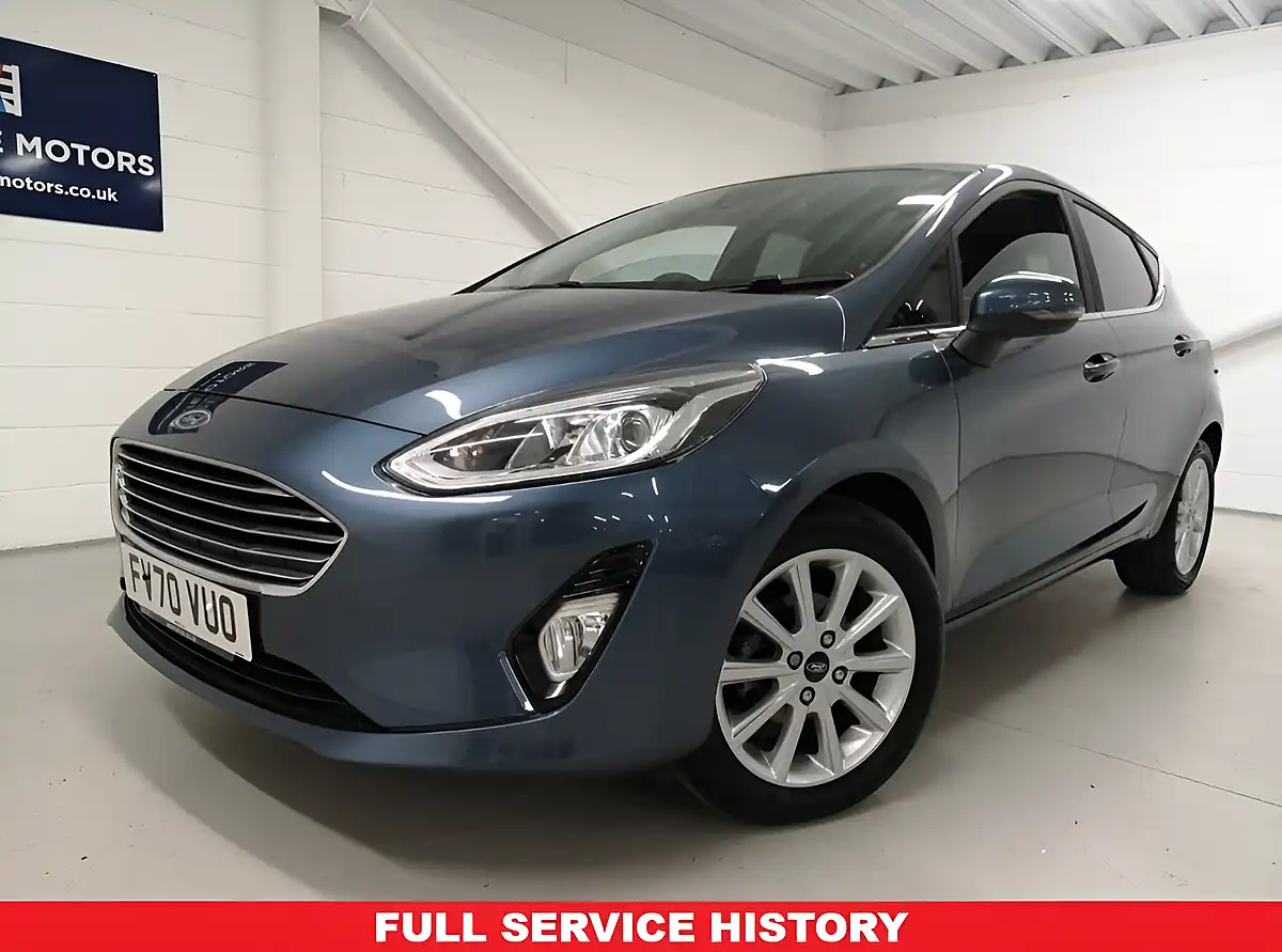 Used 2020 Ford Fiesta Titanium Chrome Blue - Interior and Exterior details 2