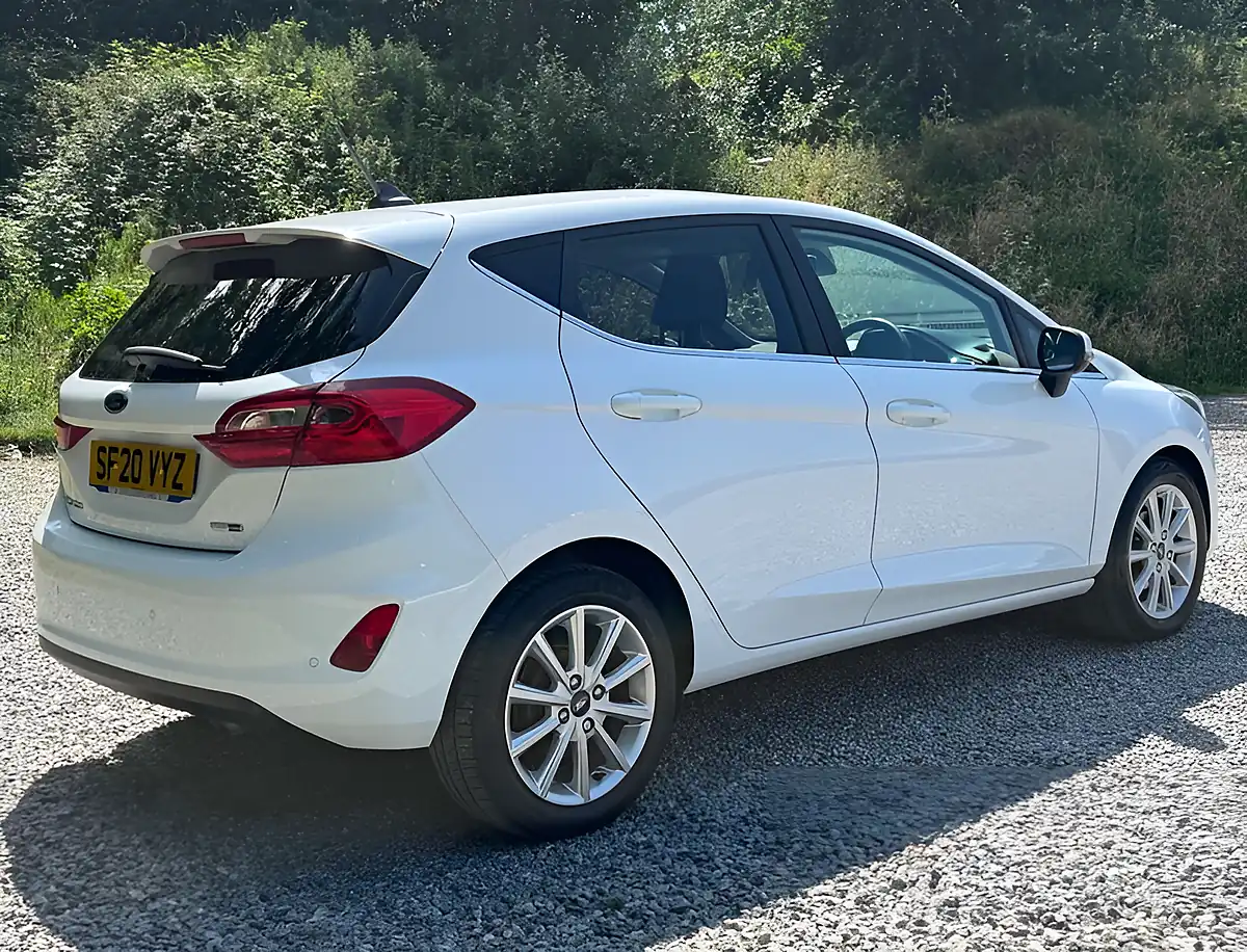Used 2020 Ford Fiesta Titanium T Frozen White - Interior and Exterior details 3