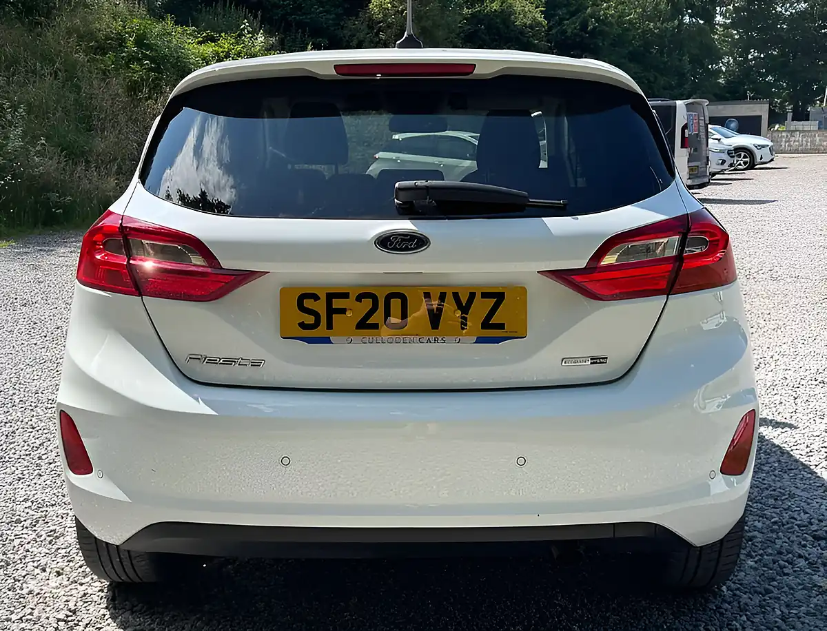 Used 2020 Ford Fiesta Titanium T Frozen White - Interior and Exterior details 4