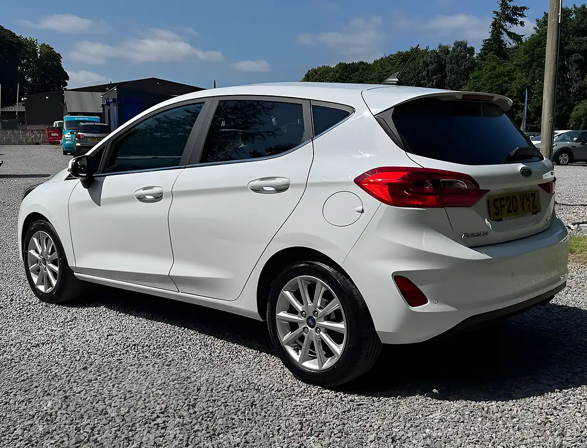 Used 2020 Ford Fiesta Titanium T Frozen White - Interior and Exterior details 5
