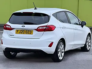 Used 2020 Ford Fiesta Titanium X White - Interior and Exterior details 4